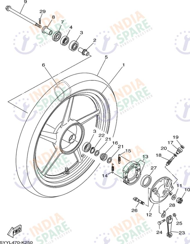 FRONT WHEEL